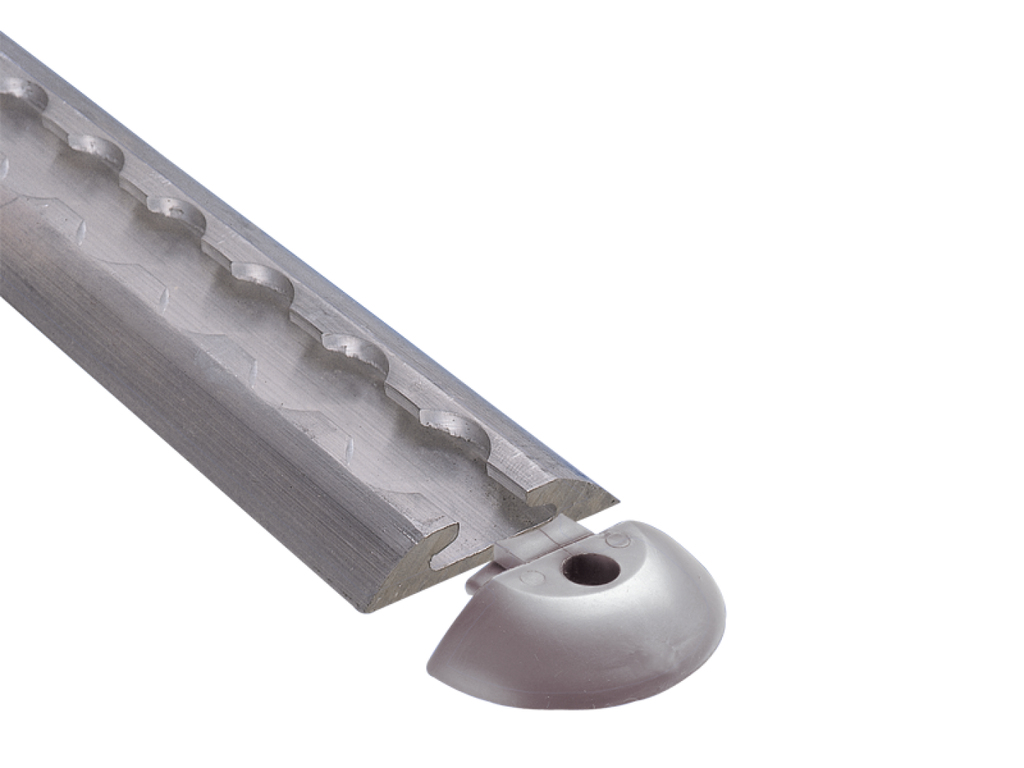 Vliegtuigrail aluminium 196 cm lang