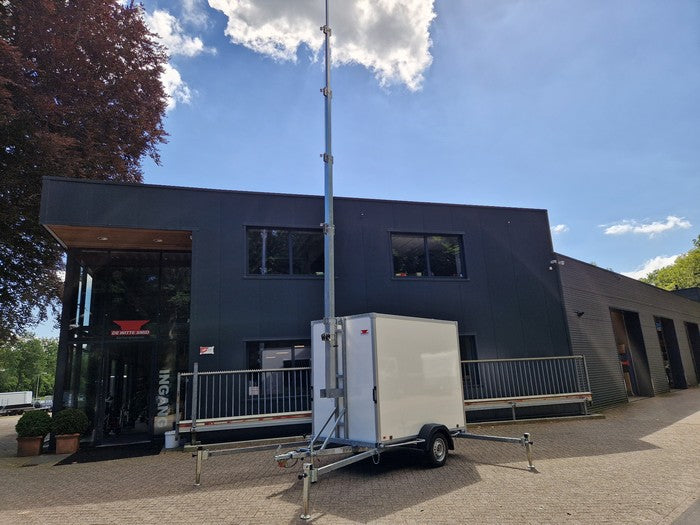 Veiligheid op Evenementen: Mobiele Antennemast oplossing