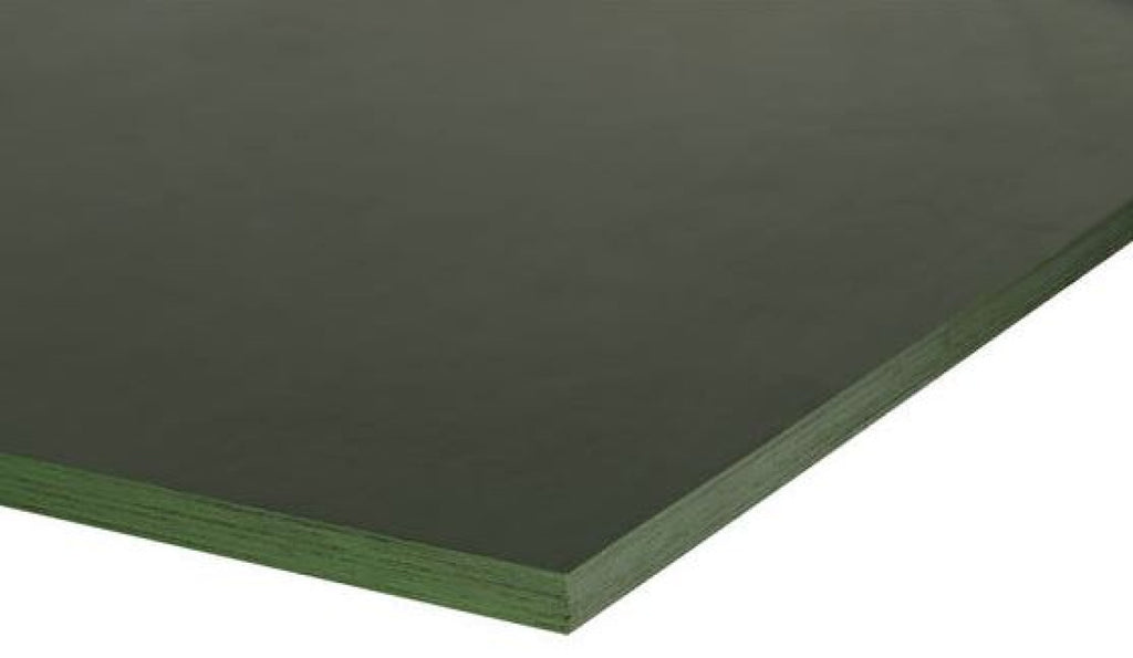 Wandplaat groen 305x152x18mm 2 zijd glad