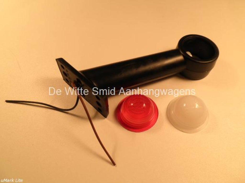 Pos.lamp Hella op rubberarm rechtmodel