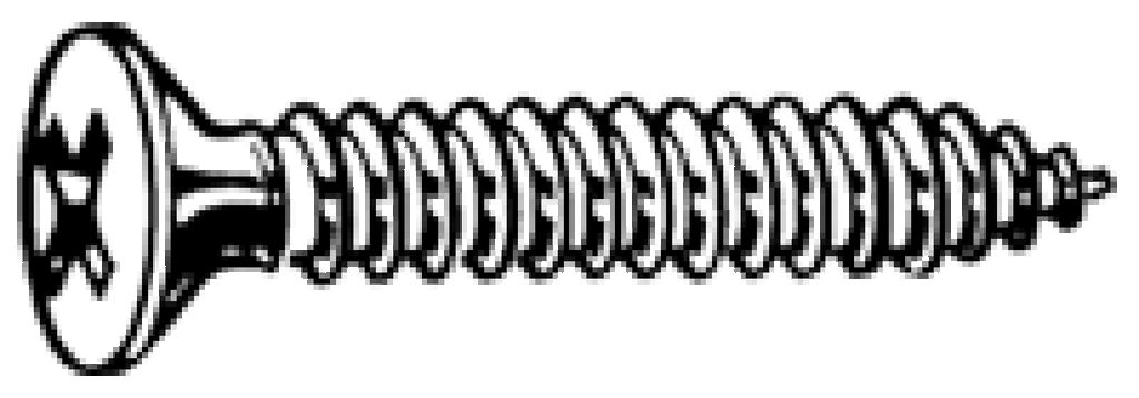 Plaatschroef verz kop 4,2x32
