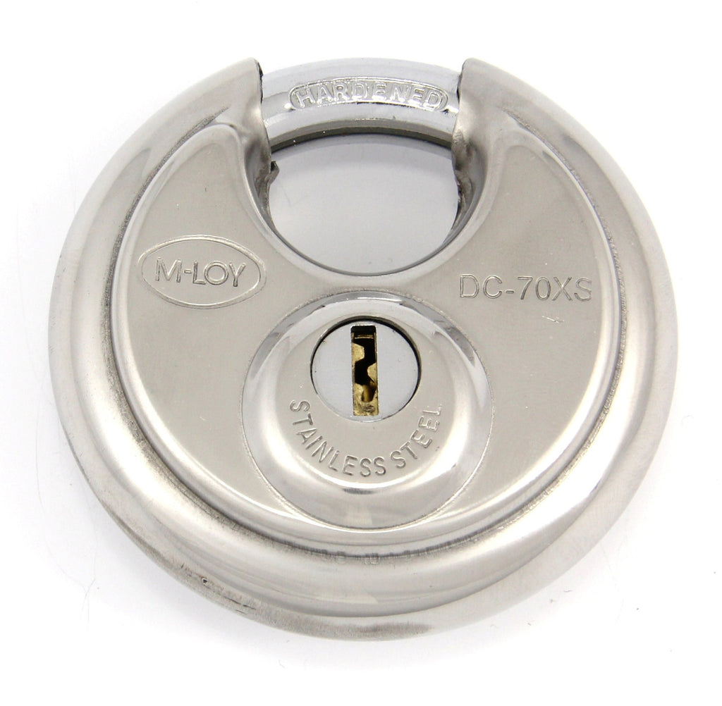 Discusslot RVS 70mm gelijksluitend