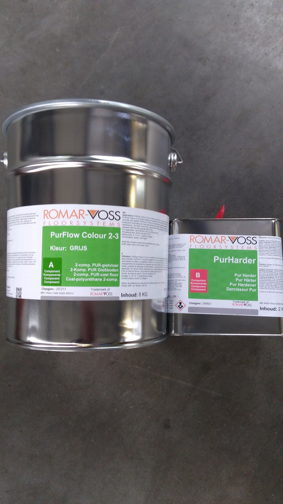 PVC vloercoating Purflow 2-3 Grijs (A+B)