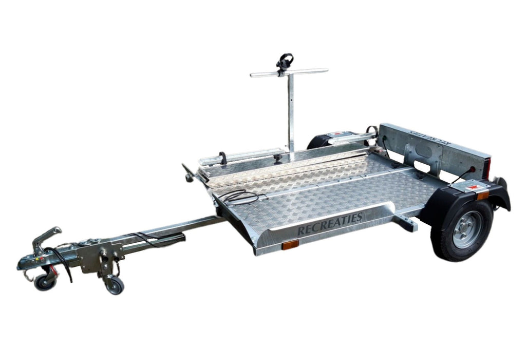 Scootwagen incl 2 fiets & inklap