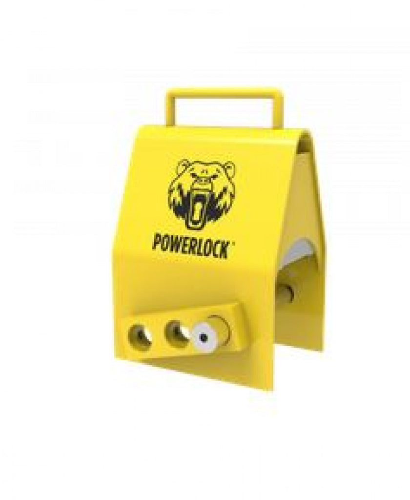 Powerlock slot geel SCM Gekeurd