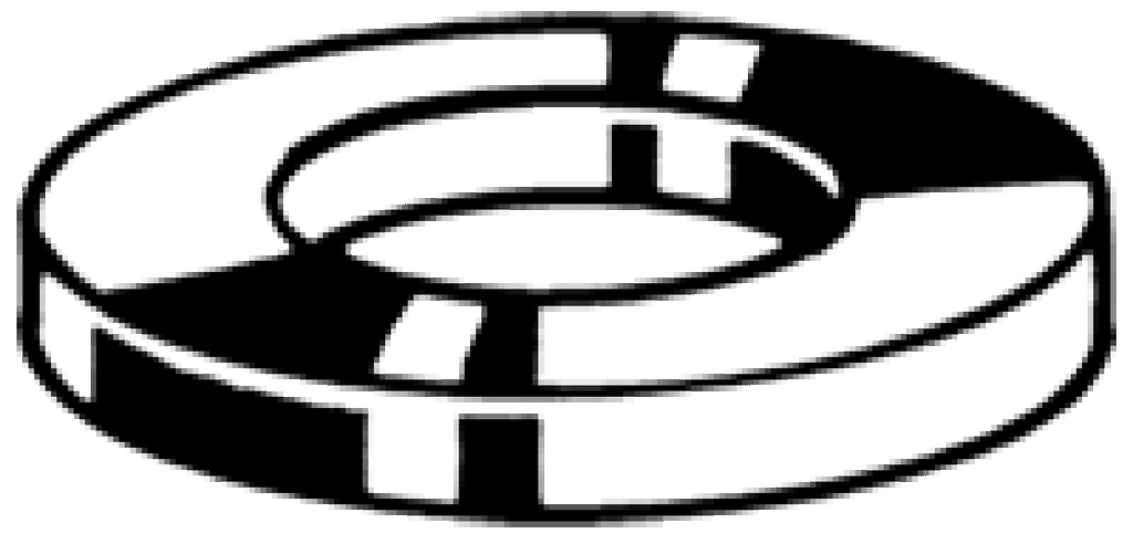 Sluitring M22