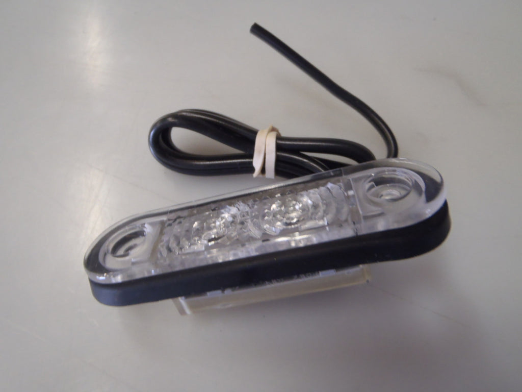 LED Pos.lamp Hella inbouw rood 8/28V