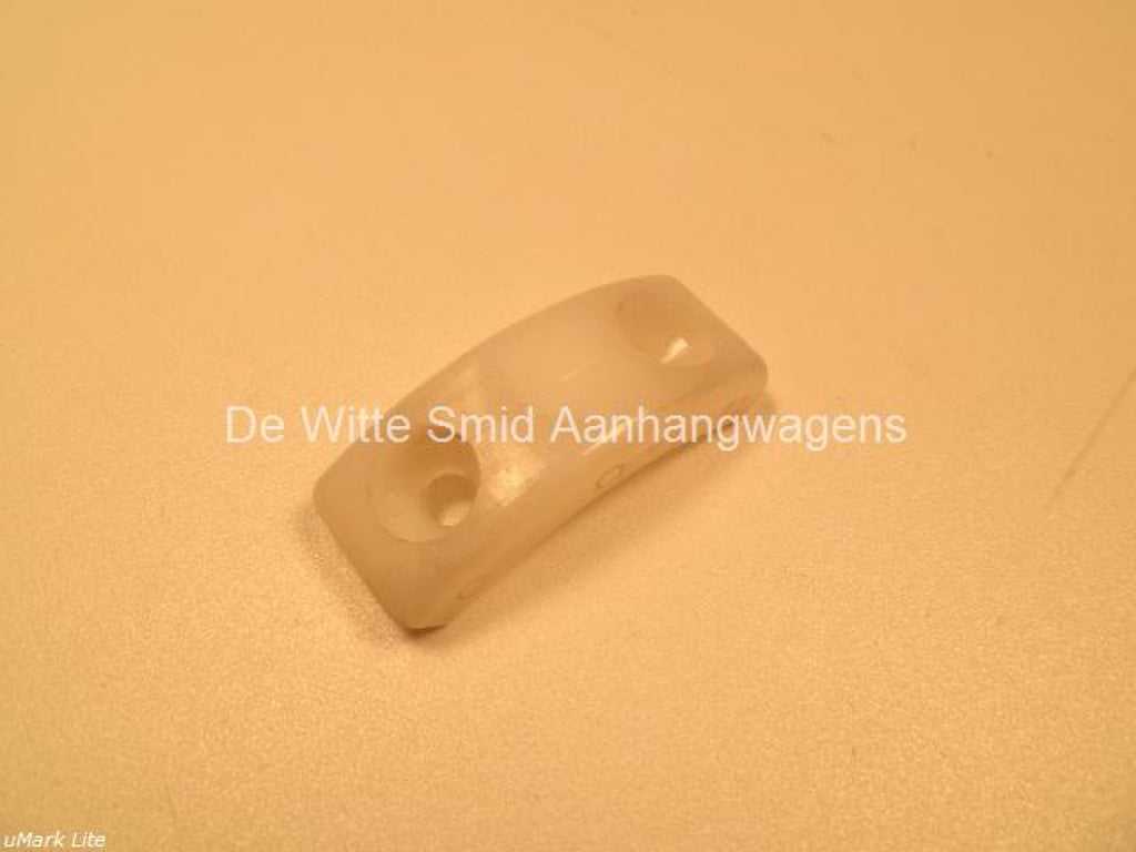 Nylon blokje tbv achterklepligger Westf.