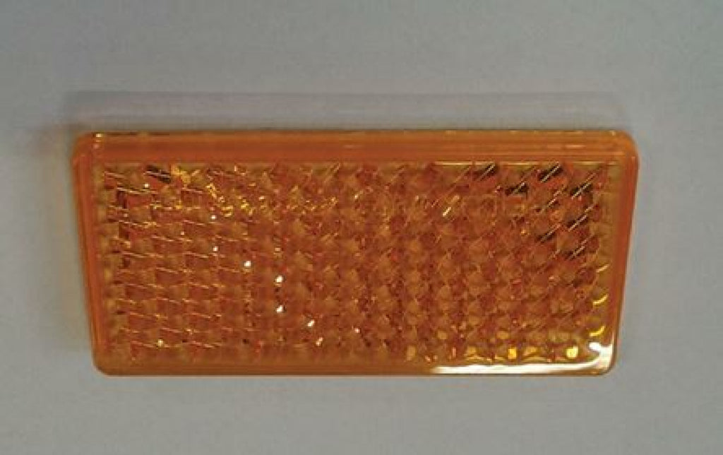 Zijreflector 69x35mm oranje zelfklevend