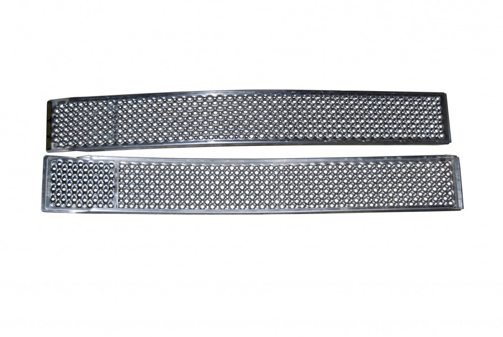 Alu oprijplank 200x20cm gebogen