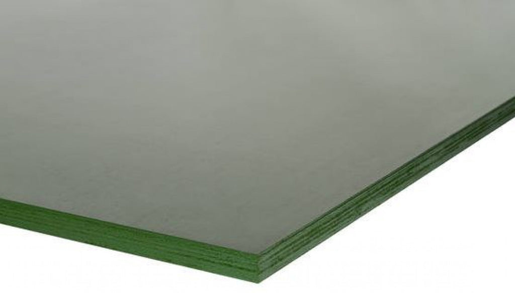 Wandplaat groen 205x125x18mm 2 zijd glad