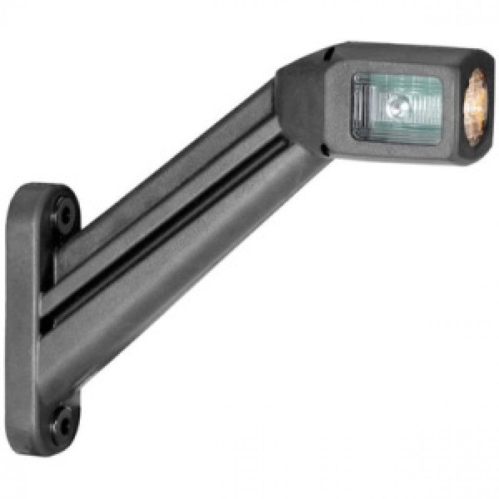 LED Pos.lamp Hella op rubberarm R 12-24V