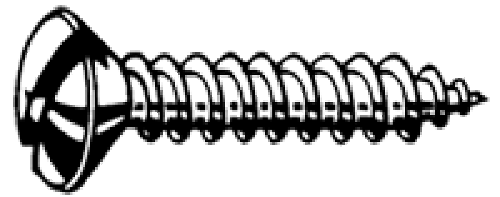 Plaatschroef bolkop 3,9x9,5