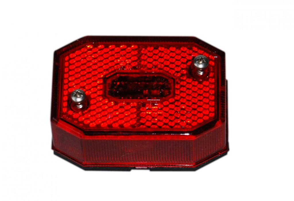 Br.lamp Aspock rood 8-kant