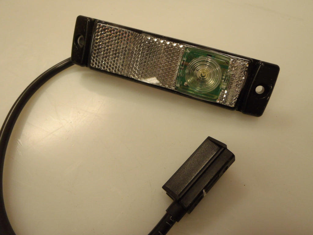 LED Br.lamp Hella wit 24V + 300mm kabel