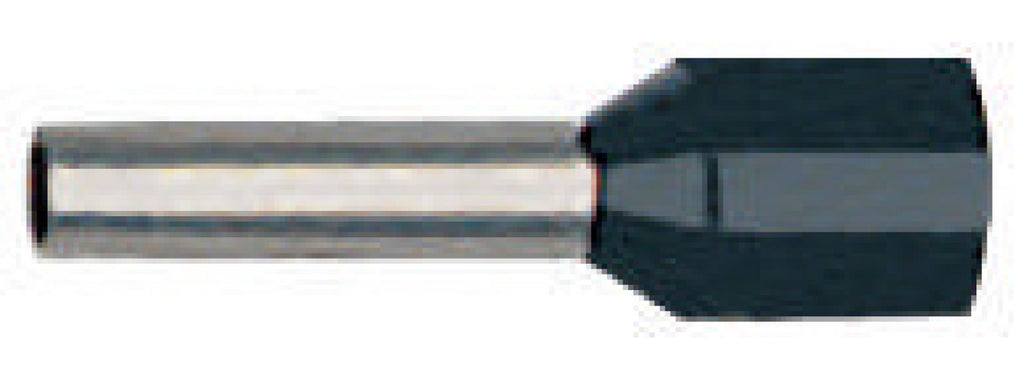 Adereindhuls L=8 1,5mm DIN-TYPE ZW