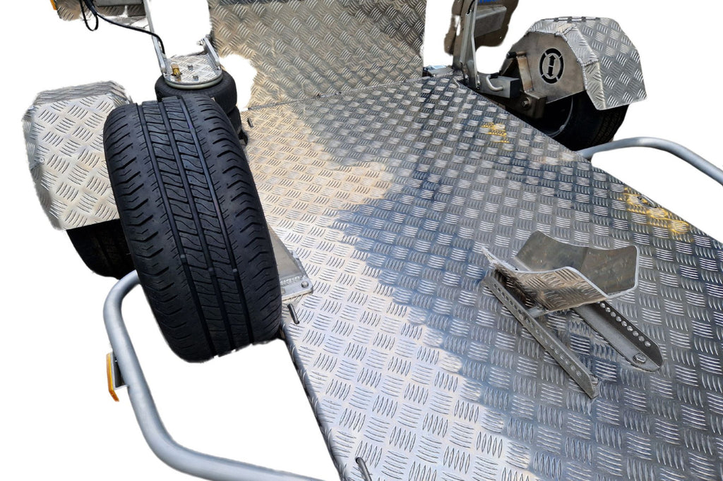 A - Reservewiel gemonteerd