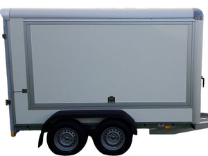 GB 265cm - Zijklep 220cm + RVS sluiting