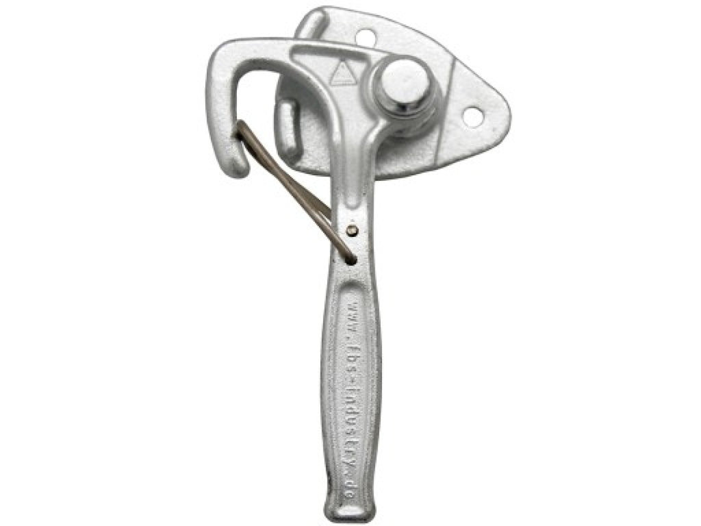 Klepsluiting met borgklip LA/RV