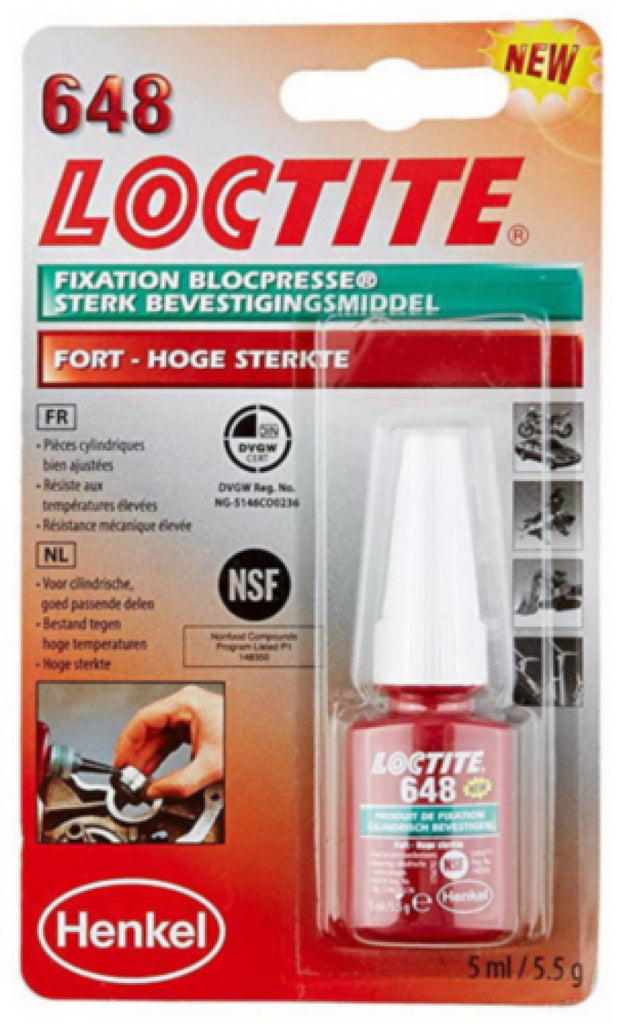 Loctite 648 t.b.v. lagers