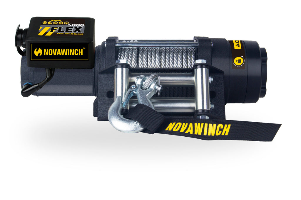 Novawinch Flex5000 12V 2268kg staalkabel