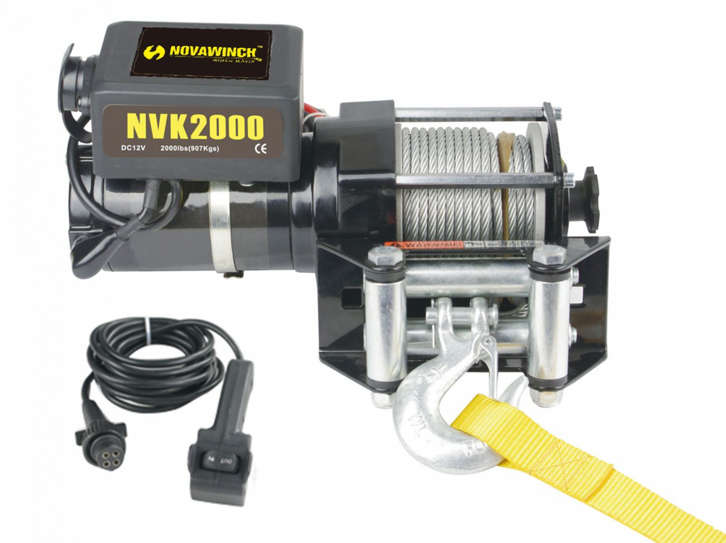 Novawinch NVK2000I 12V 908kg staalkabel