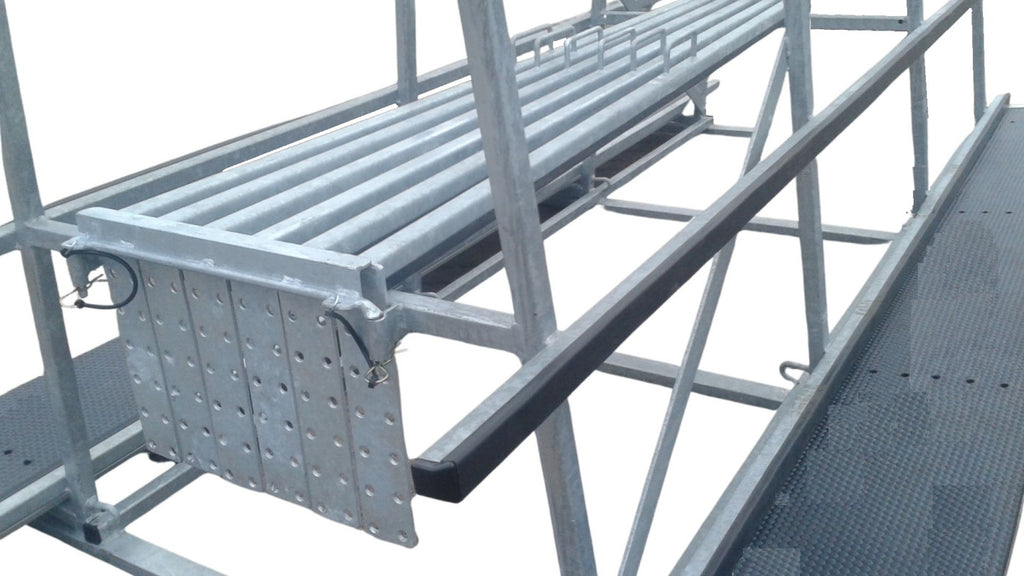 Glas/kozijnbok - Opberging spanlatten