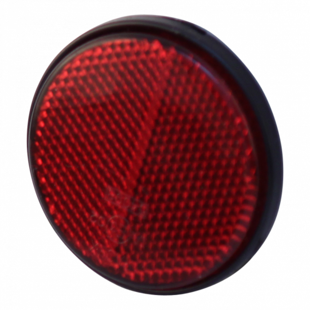 Reflector Rood 61mm rond zelfklevend