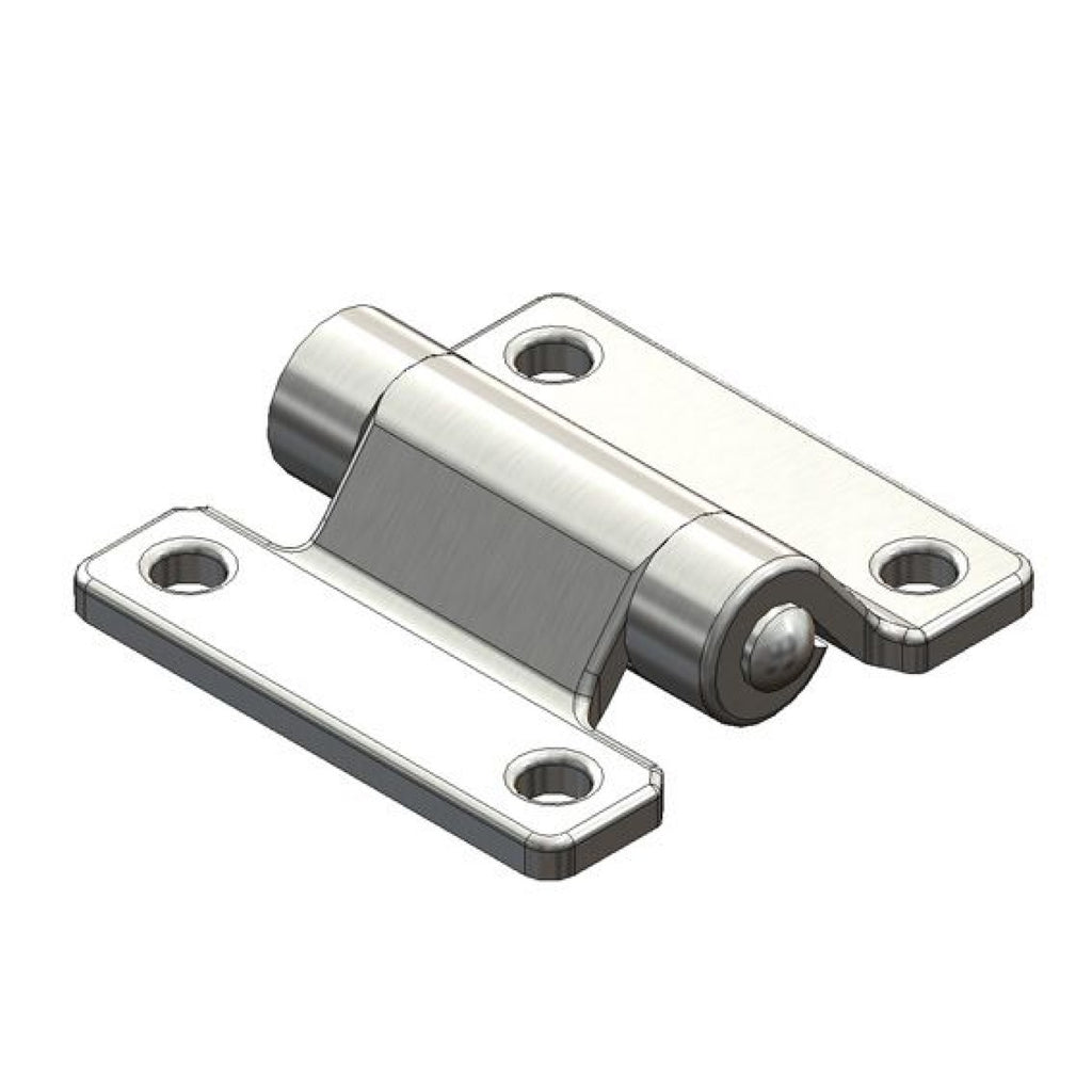 Scharniervlak klein verzinkt 60x59mm