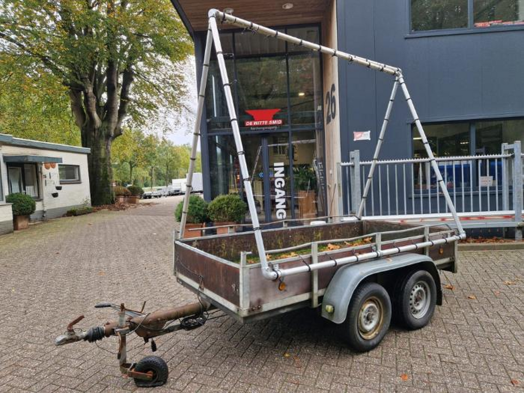 Solide open Tandemasser bakwagen