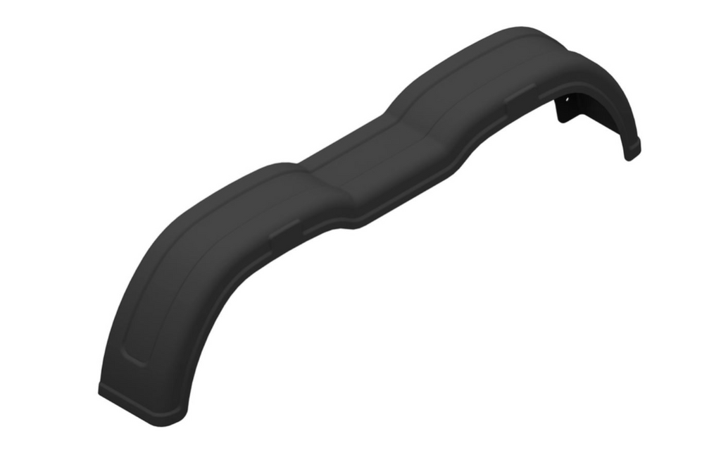 Spatbord tandem kunststof met verlaging