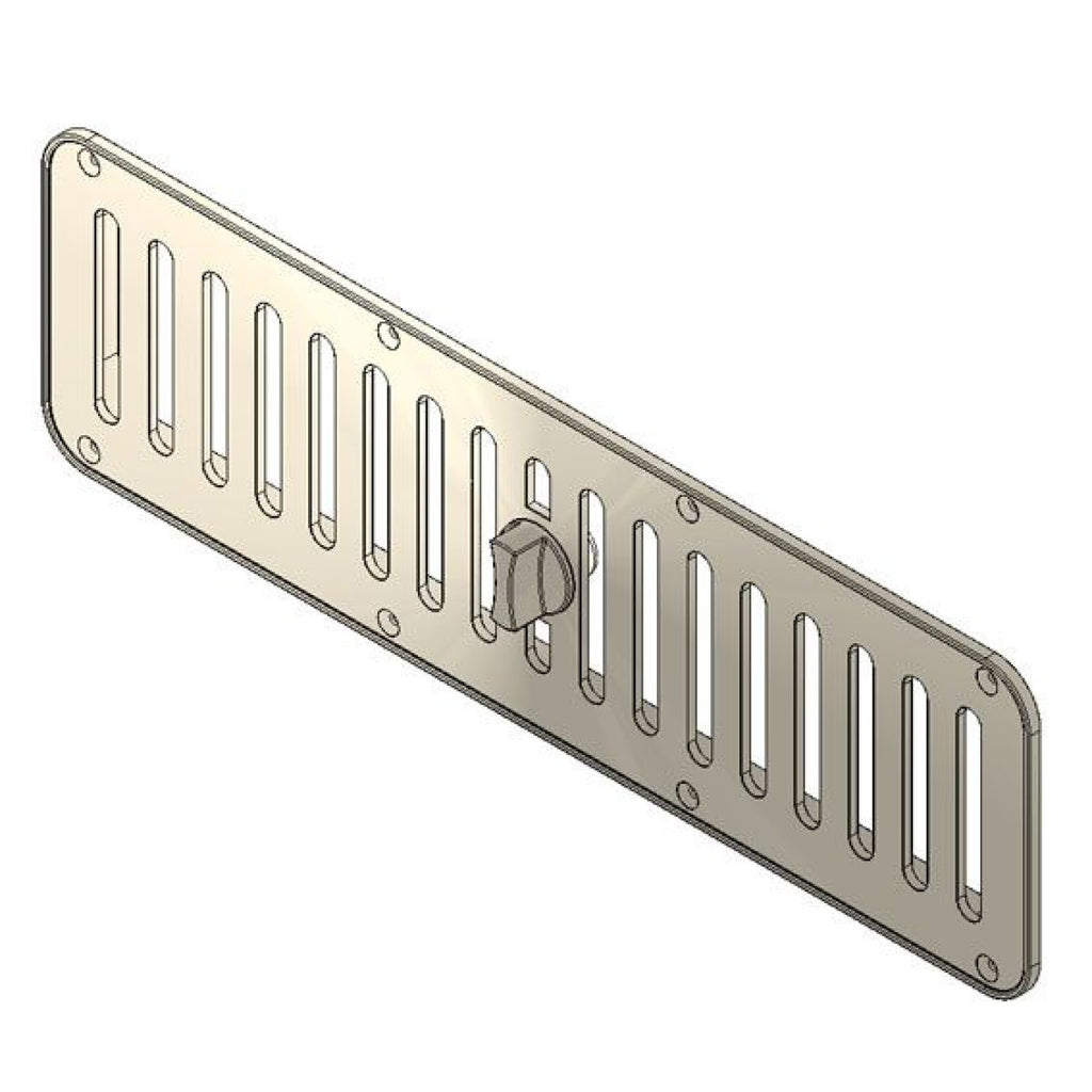 Ventilatieschuif 328x98 kap Henra