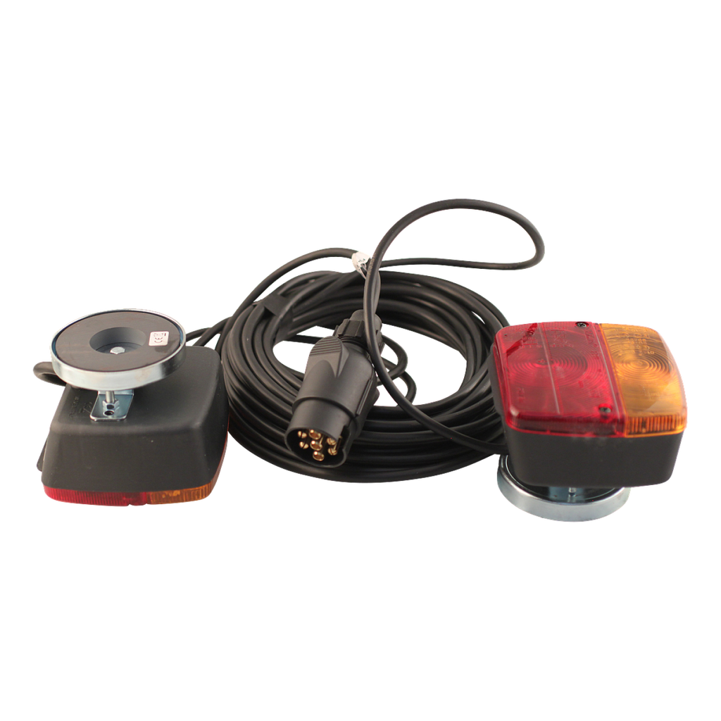 Verlichtingsset + magneet 7.5/2.5mtr 7P