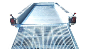Aluminium planken vloer - 450x170cm